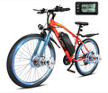 21-Speed Electric Bike for Adults, Peak 750W 26 in E-Bike, 70Miles 20 MPH, 500Wh Removable Battery, Dual Brake, Front Suspension, LCD Display & Horn, Commute Electric Bicycle(TUV & UL2849)