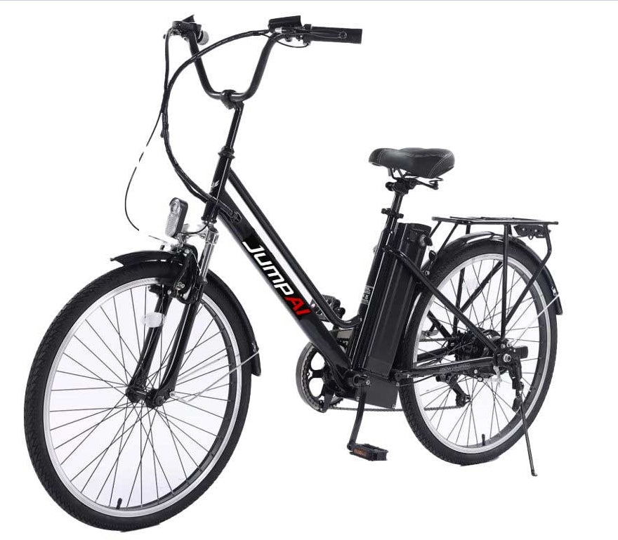 JumpAI®CityRide 26” Premium Electric Bike – UL 2849 Certified Urban Commuter E-Bike with 36V Lithium Battery & 250W Motor
